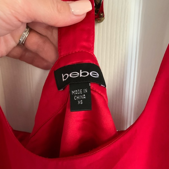 Bebe red Blouse - Picture 4 of 4